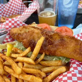 Walleye Sandwich