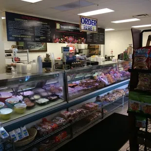 a view of the counter