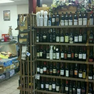 Wine and deli meats