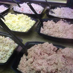 interior, salads