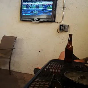 Outdoor patio tv