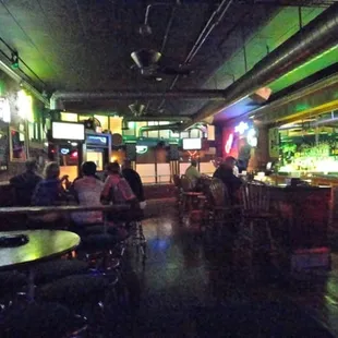 people sitting at the bar