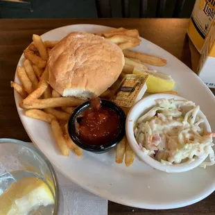 Sides of the stuff shrimp