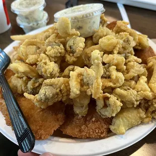 3 way Combo: clams, shrimp, and scallops