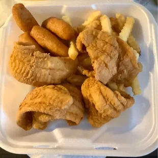 Small Flounder Order!