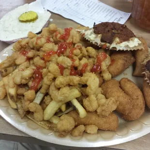A lot of food