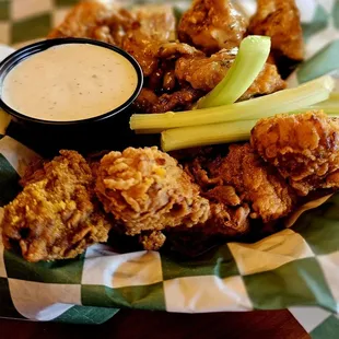 Lemon pepper chicken bites