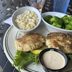 Jumbo crab cakes