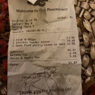 Prices do not match menu prices