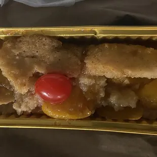 Peach cobbler