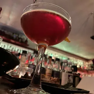 A pretty bomb Manhattan