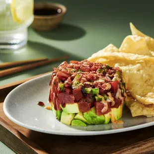 Spicy Tuna Nancho - Kelp Sushi Joint Tampa