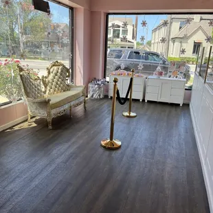 the inside of the store