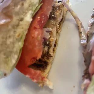 Grilled chicken sandwich