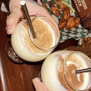 Homemade eggnog