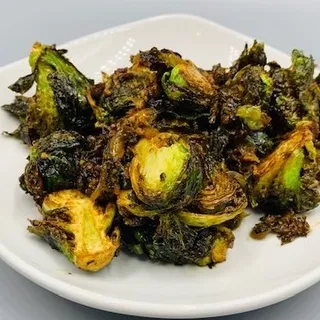 Brussels Sprouts in Bacon Jam