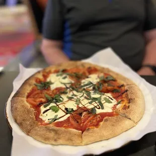 Margherita pizza