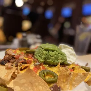 Kelsey's Nachos w Carne Asada
