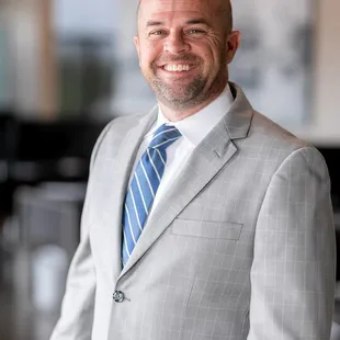 Headshot in Clients Office