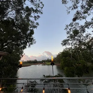 a view of the lake