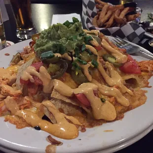 nachos, food