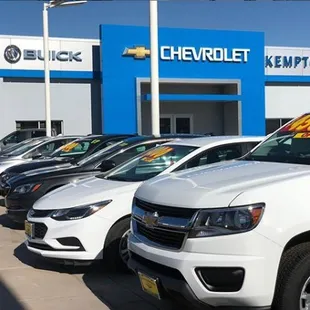 Kempton Chevrolet Buick New Car Showroom. Call 928 428 0252.