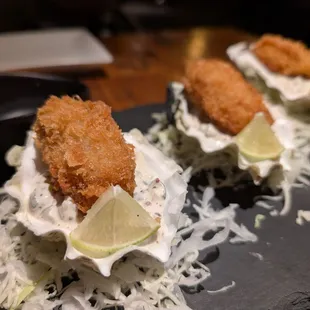 Fried Hiroshima oysters