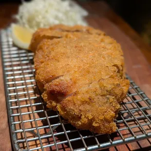 Smoked pork tonkatsu