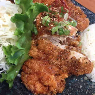 Black Pepper Chicken Bowl