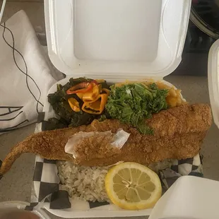 Whiting platter