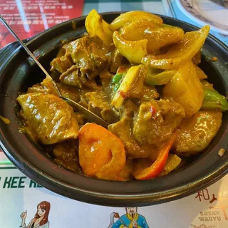 Curry Beef Brisket Casserole