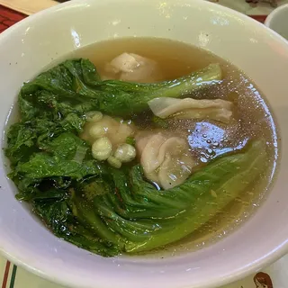 Wontons in Chicken Broth