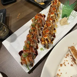 Crab Lover, Spicy Roll Combination, Fire Cracker Roll