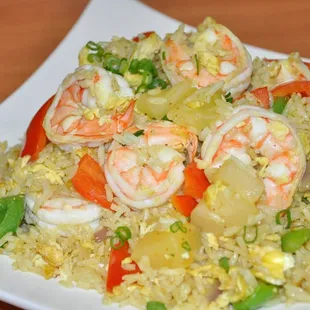 thai pinapple Shrimp Fired Rice