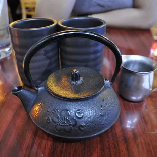 tea set! try the chai!