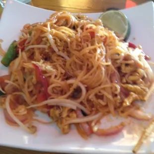 Veggie pad Thai