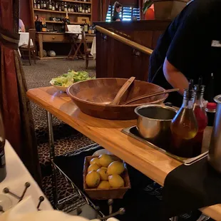 Table side Caesar