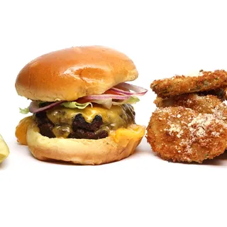 10oz KSG Prime Burger*, Choice of Cheese, Truffle Fries