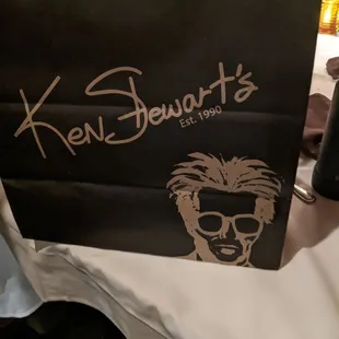 Takeaway bag.