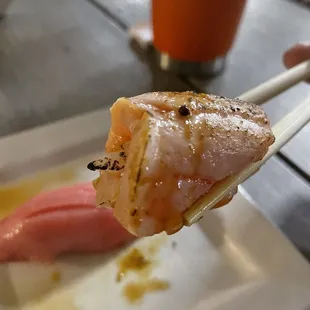 Seared salmon