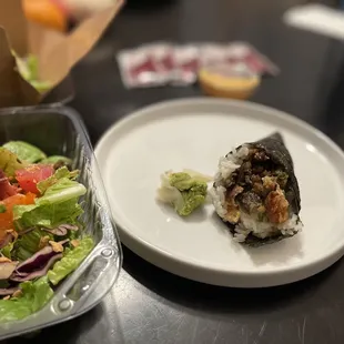 Salmon Skin Temaki (Hand Roll)