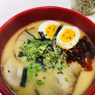 Miso Butter Pork Ramen Soup