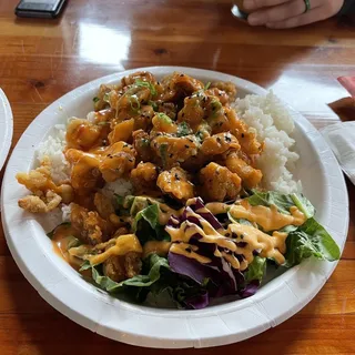 Spicy crispy chicken