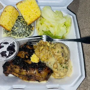 Chicken &amp; Dressing.