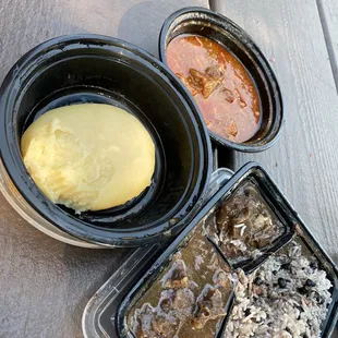 Fufu and Soup Special and Oxtail
