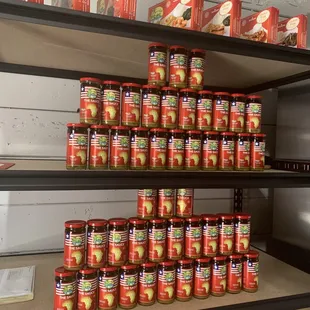 Hot Pepper Sauce and frozen meals