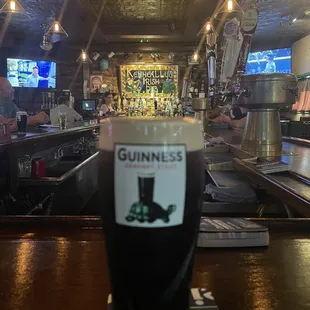 a pint of guinness