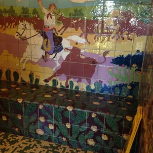 Really great murals.