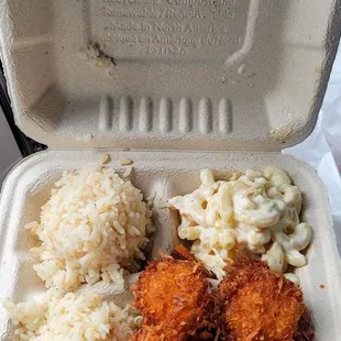 chicken, macaroni and cheese