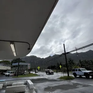 The mountains of Waimanalo